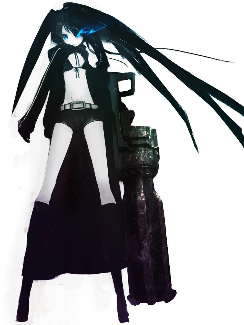 Black Rock Shooter Miku Cosplay